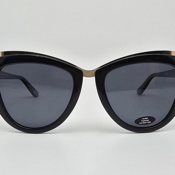 Prive Revaux The Juliet Black Frame Polarized Grey Len Cat Eye Sunglasses 53mm - Picture 3 of 16